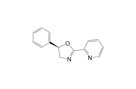 (5R)-5-phenyl-2-(2-pyridinyl)-4,5-dihydrooxazole