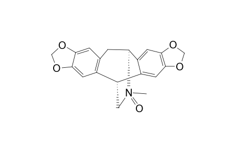 (-)-(5R,11S,14R)-REFAMIDINE-N-OXIDE;(-)-(5R,11S,14R)-11,12-DIHYDRO-14-METHYL-11,5-(IMINOMETHANO)-5H-CYCLOHEPTA-[1,2-F:4,5-F']-BIS-[1,3]-BENZODIOXOLE-14-OXIDE