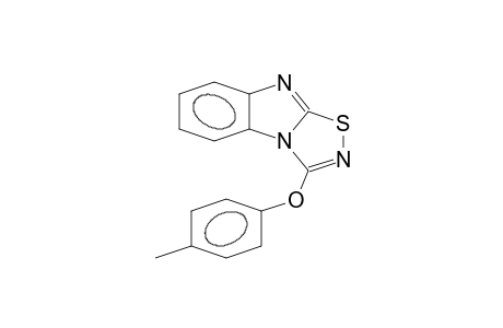 3-(PARA-METHYLPHENOXY)-BENZIMIDAZOL-[1,2-D]-[1,2,4]-THIADIAZOLIN