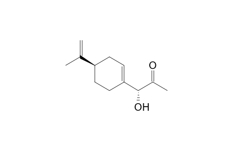 (1R)-1-hydroxy-1-[(4R)-4-isopropenyl-1-cyclohexenyl]acetone