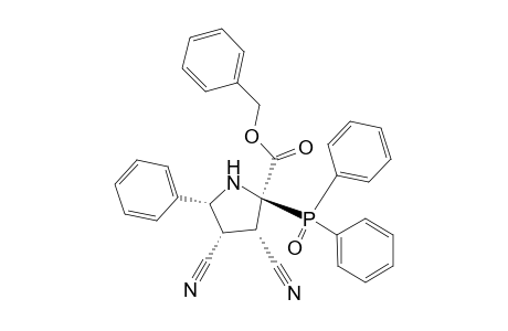 (2-ALPHA,3-ALPHA,4-ALPHA,5-ALPHA)-(+/-)-PHENYLMETHYL-3,4-DICYANO-2-(DIPHENYLPHOSPHINOYL)-5-PHENYL-2-PYRROLIDINE-CARBOXYLATE