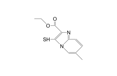 6-METHYL-ETHYL-3-MERCAPTOIMIDAZO-[1,2-A]-PYRIDIN-2-CARBOXYLATE