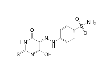 4-[(2E)-2-(4-hydroxy-6-oxo-2-thioxo-1,6-dihydro-5(2H)-pyrimidinylidene)hydrazino]benzenesulfonamide