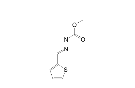3-(2-thenylidene)carbazic acid, ethyl ester