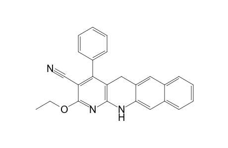 3-CYANO-2-ETHOXY-4-PHENYL-5,12-DIHYDRO-ANTHRA-[2,3-B]-1,8-NAPHTHYRIDINE
