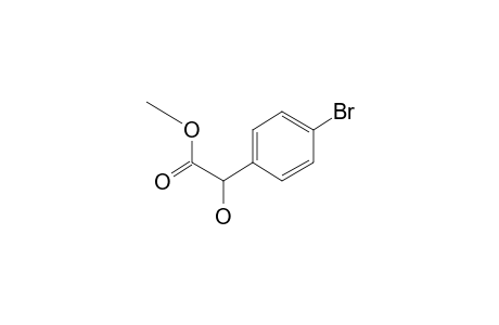 2-(4-Bromophenyl)-2-hydroxyacetic acid, me derivative