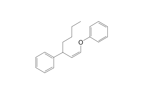 (Z)-Phenyl 3-phenyl-1-heptenyl ether