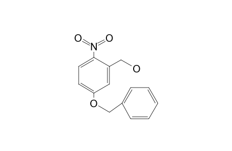 Benzenemethanol, 2-nitro-5-(phenylmethoxy)-