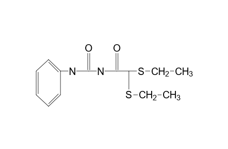 1-glyoxyloyl-3-phenylurea, 1-[2-(diethyl mercaptal)]