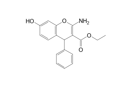 ethyl 2-amino-7-hydroxy-4-phenyl-4H-chromene-3-carboxylate