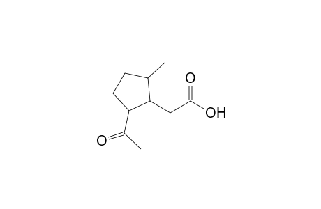 (2-Acetyl-5-methyl-cyclopentyl)-acetic acid