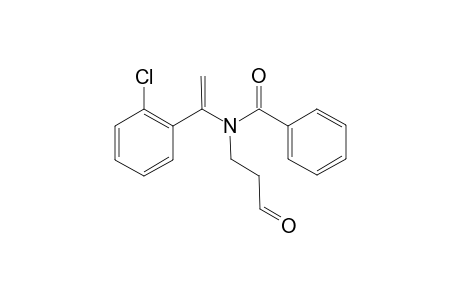 N-[1-(2-chlorophenyl)vinyl]-N-(3-oxopropyl)benzamide