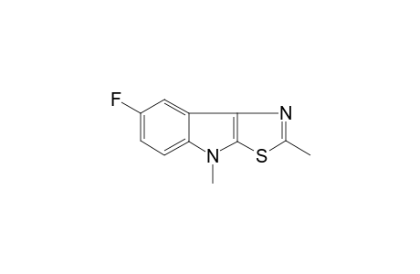 4H-Thiazolo[5,4-b]indole, 7-fluoro-2,4-dimethyl-