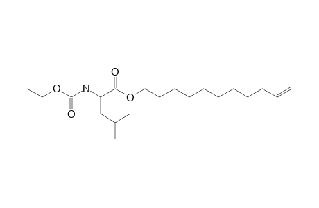 L-Leucine, N-ethoxycarbonyl-, undec-10-enyl ester