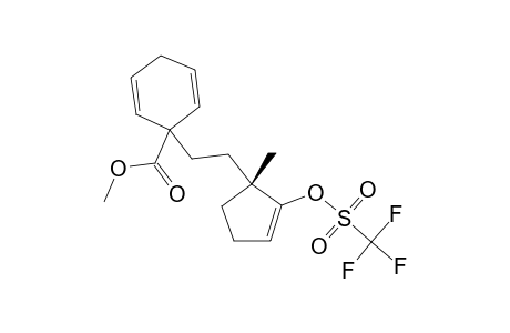 METHYL-(1R)-1-[2-(1-METHYL-2-[[(TRIFLUOROMETHYL)-SULFONYL]-OXY]-CYCLOPENT-2-EN-1-YL)-ETHYL]-CYCLOHEXA-2,5-DIENE-1-CARBOXYLATE