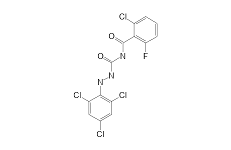 4-(2-chloro-6-fluorobenzoyl)-1-(2,4,6-trichlorophneyl)semicarbazide