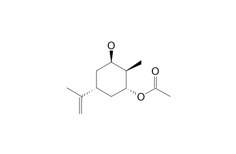 (1R,2R,3R,5R)-3-Acetoxy-2-methyl-5-(1-propen-2-yl)cyclohexanol