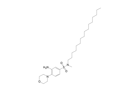 N1-hexadecyl-N1-methyl-4-morpholinosulfanilamide