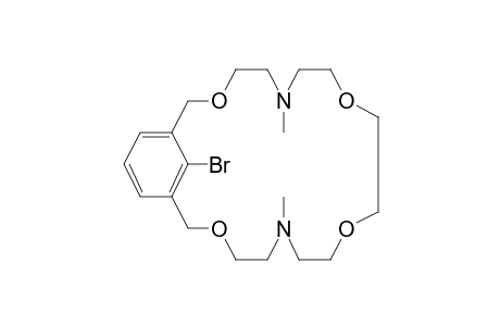 6,15-Diaza-3,9,12,18-tetraoxabicyclo[18.3.1]tetracosa-1(24),20,22-triene, 24-bromo-N,N'-dimethyl-