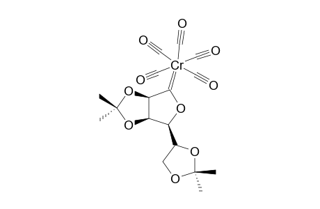 PENTACARBONYL-(2,3:5,6-DI-O-ISOPROPYLIDENE-D-MANNOFURANOSYLIDENE)-CHROMIUM