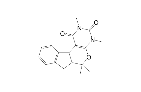 2,4,6,6-Tetramethyl-6,6a,7,11b-tetrahydro-4H-5-oxa-2,4-diazabenzo[c]fluorene-1,3-dione