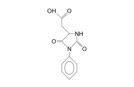 2,5-dioxo-1-phenyl-4-imidazolidineacetic acid