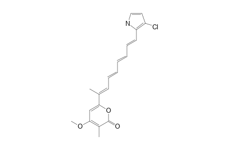 RUMBrIN;PYRROLYLOCTATETRAENYL-ALPHA-PYRONE