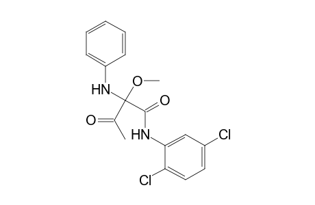 2-anilino-2',5'-dichloro-2-methoxyacetoacetanilide