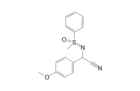 N-[(4-Methoxyphenyl)(cyano)methyl]-S,S-methylphenylsulfoximine