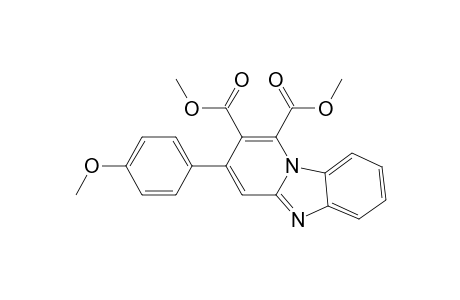 Dimethyl 3-(4-methoxyphenyl)pyrido[1,2-a]benzimidazole-1,2-dicarboxylate