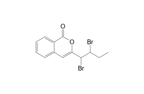 3-(1,2-DIBrOMOBUTYL)-1-H-2-BENZOPYRAN-1-ONE;1',2'-DIBROMO-HYDROARTEMIDIN