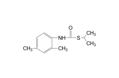 2,4-dimethylthiocarbanilic acid, S-isopropyl ester