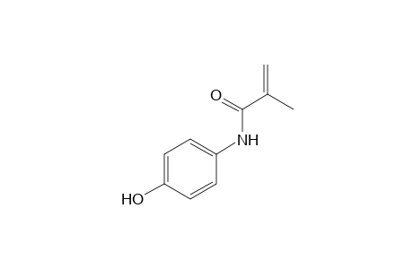 p-HYDROXYMETHACRYLANILIDE