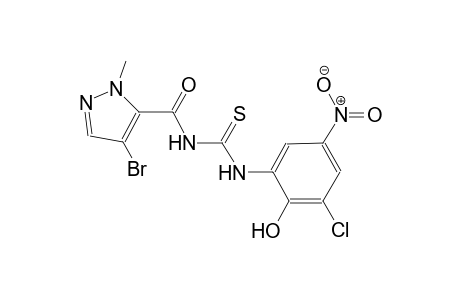 N-[(4-bromo-1-methyl-1H-pyrazol-5-yl)carbonyl]-N'-(3-chloro-2-hydroxy-5-nitrophenyl)thiourea