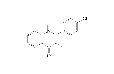 2-(4-Chlorophenyl)-3-iodanyl-1H-quinolin-4-one