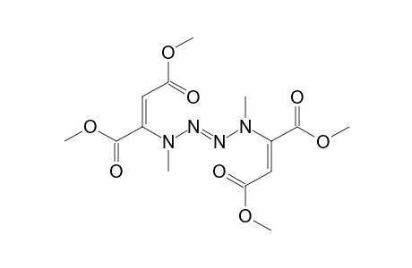 [4-(trans-1,2-dicarboxyvinyl)-1,4-dimethyl-2-tetrazeno]maleic acid, tetramethyl ester