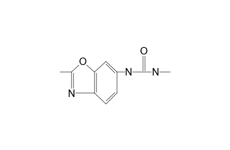 1-methyl-3-(2-methyl-6-benzoxazolyl)urea