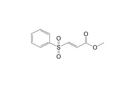 2-Propenoic acid, 3-(phenylsulfonyl)-, methyl ester