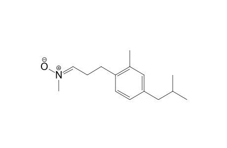 (E)-3-(4-isobutyl-2-methylphenyl)-N-methylpropan-1-imine oxide