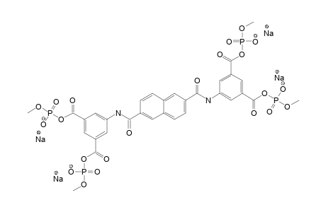 N,N'-BIS-[BIS-(SODIUM-METHYL-PHOSPHATE)-ISOPHTHALYL]-2,6-NAPHTHALENEDICARBOXYLATE