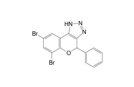 6,8-Dibromo-4-phenyl-1,4-dihydrochromeno[4,3-d][1,2,3]triazole