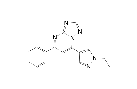 7-(1-ethyl-1H-pyrazol-4-yl)-5-phenyl[1,2,4]triazolo[1,5-a]pyrimidine