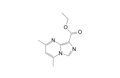 2,4-Dimethyl-8-imidazo[1,5-a]pyrimidinecarboxylic acid ethyl ester