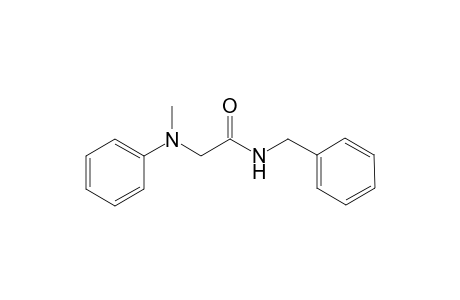 N-benzyl-2-(methyl(phenyl)amino)acetamide