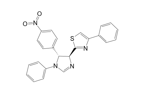 2-[(4'S,5'R)-5'-(4-Nitro-phenyl)-1'-phenylimidazolin-4'-yl]-4-phenylthiazole