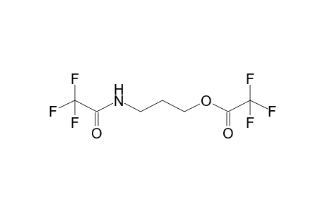 2,2,2-trifluoroacetic acid 3-[(2,2,2-trifluoro-1-oxoethyl)amino]propyl ester