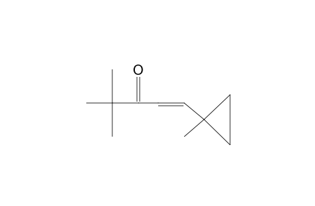 4,4-Dimethyl-1-(1-methylcyclopropyl)-1-penten-3-one