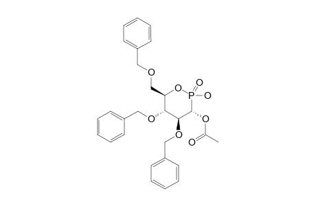 (2R,3R,4S,5S,6R)-4,5-BIS-(BENZYLOXY)-6-[(BENZYLOXY)-METHYL]-2-HYDROXY-2-OXIDO-1,2-OXAPHOSPHINAN-3-YL-ACETATE