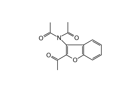 N-(2-acetyl-3-benzofuranyl)diacetamide