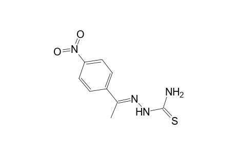 (1E)-1-(4-Nitrophenyl)ethanone thiosemicarbazone